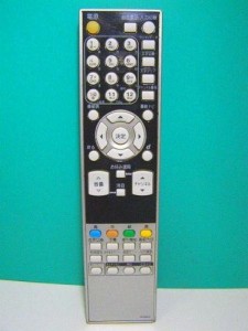 フナイ 液晶テレビリモコン NF008JD（中古品）