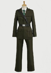 Axis powers ヘタリア イギリス 軍服 コスプレ衣装 完全オーダメイド対応可（中古品）