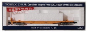 TOMIX Nゲージ コキ350000 コンテナなし 2741 鉄道模型 貨車（中古品）