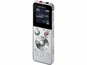 SONY ステレオICレコーダー FMチューナー付 4GB シルバー ICD-UX543F/S（中古品）