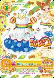 アイカツ！　PG-033　虹色アリスワンピース（中古品）