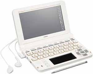 カシオ 電子辞書 エクスワード 中学生モデル XD-U3800WE ホワイト（中古品）