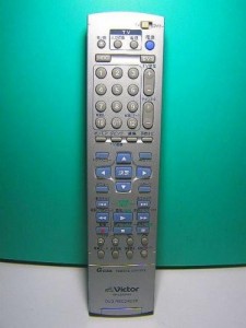 ビクター DVDレコーダーリモコン RM-SDR010D（中古品）