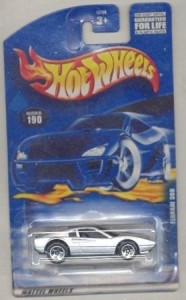 Hot Wheels (ホットウィール) 2001-190 SILVER Ferrari (フェラーリ) 308 1（中古品）