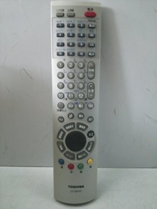 東芝　液晶テレビ純正リモコン　CT-90167（中古品）