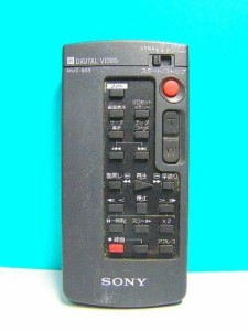 ソニー ビデオカメラリモコン RMT-805（中古品）
