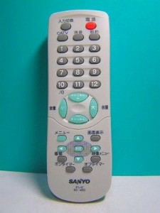 サンヨー テレビリモコン RC-450（中古品）