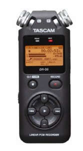 TASCAM リニアPCM/ICレコーダー 24bit/96kHz対応 無指向性ステレオマイク搭（中古品）