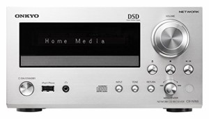 ONKYO CR-N765 ネットワークCDレシーバー ハイレゾ対応 シルバー CR-N765(S（中古品）