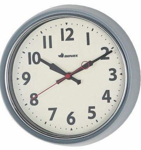 DULTON（ダルトン）　Wall clock S426-207 クラシックグレイ　壁掛け時計（中古品）