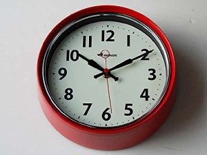 DULTON（ダルトン）　Wall clock S426-207 レッド　壁掛け時計（中古品）