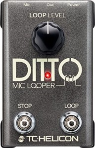 TC HELICON ボーカル/マイク用ルーパー DITTO MIC LOOPER（中古品）