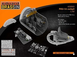 エデュアルド 1/32 F4U-1A コックピット タミヤ用 EDU632053（中古品）