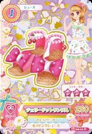 アイカツ2015新5弾/AK1505-12/チェリードットサンダル（中古品）