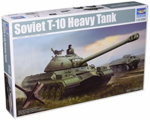 トランペッター 1/35 ソビエト軍 T-10重戦車 プラモデル（中古品）