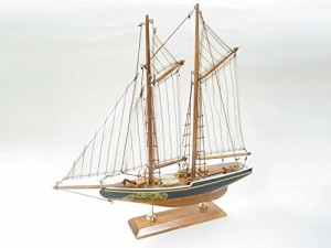 あおぞら モデルシップ ブルーノーズ Bluenose 木製組み立てキット（中古品）