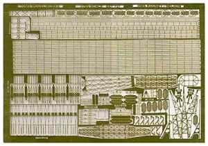 トムスモデル 1/700 艦船用エッチング 英海軍 戦艦 ネルソン級用 PE88（中古品）