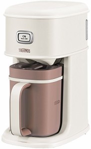 サーモス アイスコーヒーメーカー 0.66L バニラホワイト ECI-660 VWH（中古品）