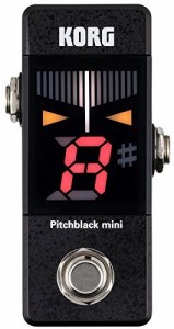 KORG ギター/ベース用 ペダルチューナー Pitchblack mini PB-MINI コンパク（中古品）