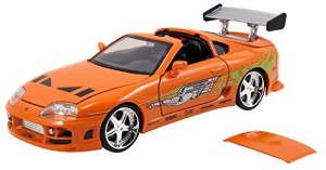 jada toys 1/24 FAST&FURIOUS ミニカー BRIAN'S TOYOTA SUPRA（中古品）