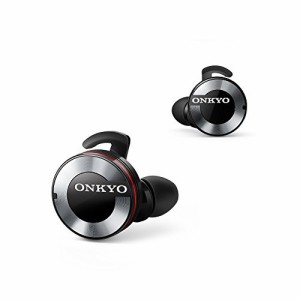 ONKYO W800BT Bluetoothイヤホン 密閉型/フルワイヤレス ブラック W800BTB（中古品）