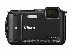 Nikon デジタルカメラ COOLPIX AW130 ブラック BK（中古品）