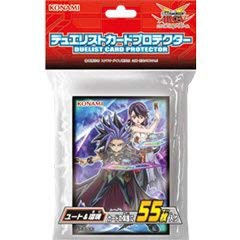 遊戯王アーク・ファイブ OCG デュエリストカードプロテクター　「ユート&瑠（中古品）