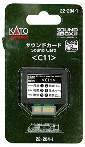 KATO Nゲージ サウンドカード C11 22-204-1 鉄道模型用品（中古品）