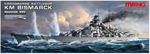 モンモデル 1/700 ドイツ海軍 戦艦 ビスマルク 色分け済みプラモデル MPS00（中古品）