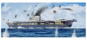 トランペッター 1/700 アメリカ海軍 航空母艦 CV-5 ヨークタウン プラモデ（中古品）