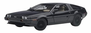 AUTOart 1/18 デロリアン DMC-12 メタリック ブラック 完成品（中古品）