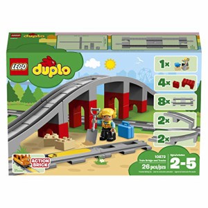 レゴ(LEGO)デュプロ あそびが広がる! 鉄道橋とレールセット 10872（中古品）