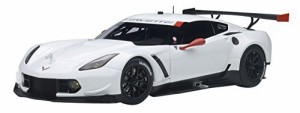 AUTOart 1/18 シボレー コルベット C7.R ホワイト 完成品（中古品）