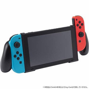 CYBER ・ コンソールハンディグリップ ( SWITCH 用) ブラック - Switch（中古品）