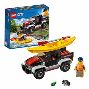 レゴ(LEGO) シティ カヤックとオフロードカー 60240 おもちゃ 車（中古品）