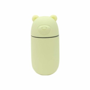 USBポート付きクマ型ミニ加湿器「URUKUMASAN(うるくまさん)」 グリーン（中古品）
