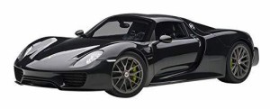 AUTOart 1/12 ポルシェ 918 スパイダー バイザッハ・パッケージ ブラックメ（中古品）