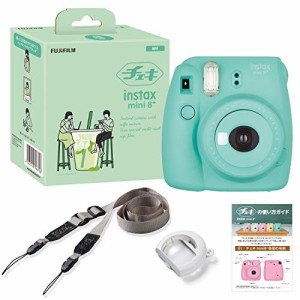 FUJIFILM インスタントカメラ チェキ instax mini8プラス 接写レンズ・純正（中古品）