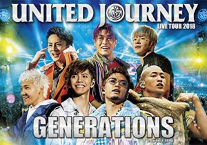 GENERATIONS LIVE TOUR 2018 UNITED JOURNEY(Blu-ray Disc2枚組)（中古品）