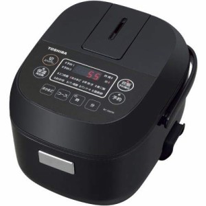 東芝 マイコンジャー炊飯器（3合炊き） ブラックTOSHIBA RC-5MFM-K（中古品）