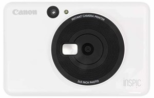 Canon インスタントカメラプリンター iNSPiC CV-123-WH ホワイト（中古品）