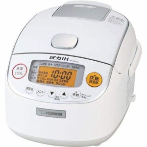 象印 圧力IH炊飯ジャー（3合炊き） ホワイトZOJIRUSHI 極め炊き NP-RM05-WA（中古品）