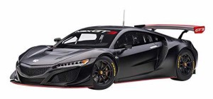 AUTOart 1/18 ホンダ NSX GT3 2018 マット・ブラック 完成品 81899（中古品）