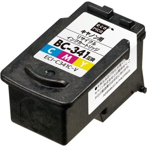 BC-341 ECI-C341C-V　エコリカ　リサイクルインク