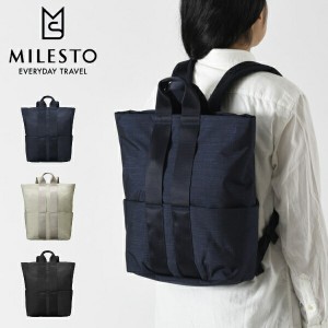 milest ミレスト かばん MLS568 STLAKTシリーズ バックパック Mサイズ バック カバン 鞄 旅行 出張 メンズ レディース 10倍 新生活 クリ