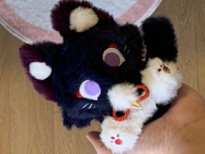 原神 スカラマシュ ぬいぐるみ 散兵猫ちゃん 15cm（特典あり）激カワ（在庫品）