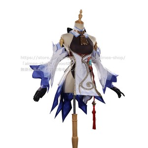 江南猫次】原神  甘雨  cos  甘雨 (かんう)　コスプレ 衣装 ※ウィッグ　靴,アクセサリー追加可