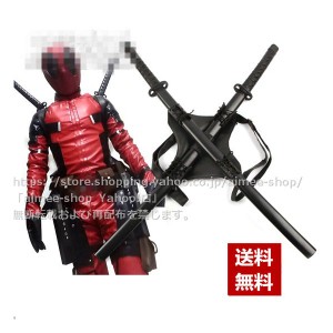デッドプール Deadpool  コスプレ 武器  刀 100cm コスプレ道具 木製品 ※肩ベルト付