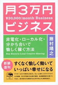 新装版 月3万円ビジネス: 非電化・ローカル化・分かち合いで愉しく稼ぐ方法(中古品)