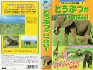 たのしいどうぶつ図鑑1 どうぶつがいっぱい！ [VHS](中古品)